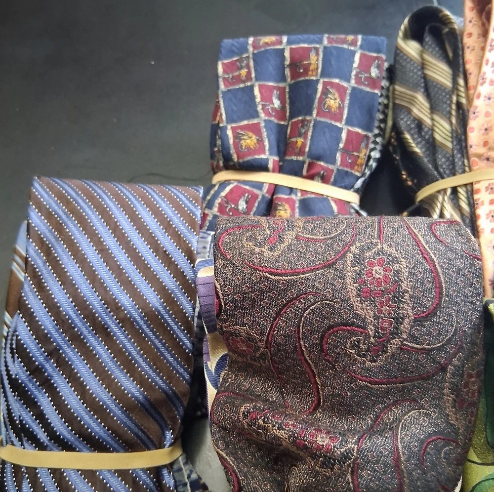 Bundles Of 100% Silk Ties
